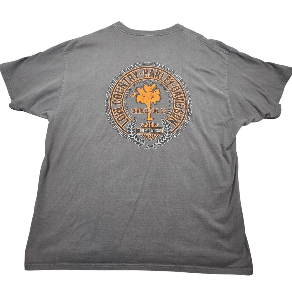 Men's Gray Original Harley Davidson Tshirt